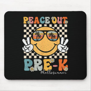 Tschüss Erste Klasse Hallo Sommer Letzter Schultag Mousepad