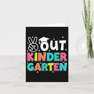 Tschüss Kindergarten letzter Schultag Kinder S Karte