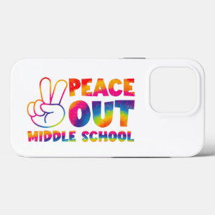 Tschüss Mittelschule Tie-Dye letzter Schultag Case-Mate iPhone Hülle