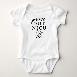 Tschüss NICU Baby Strampler