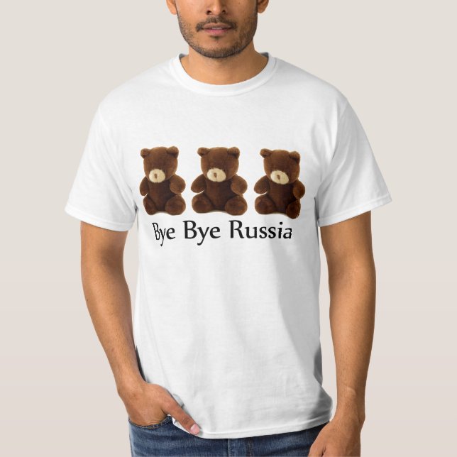 Tschüss-Russland-T - Shirt (Vorderseite)
