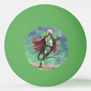 TSDS: Justin Arisdale Cover Art Solo Erde Tischtennisball