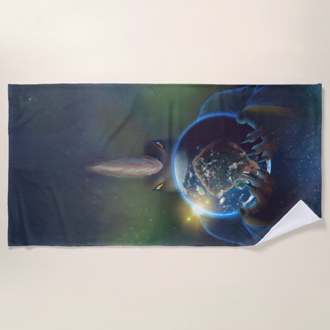 TSDS King of Earth Strandtuch (Vorderseite)