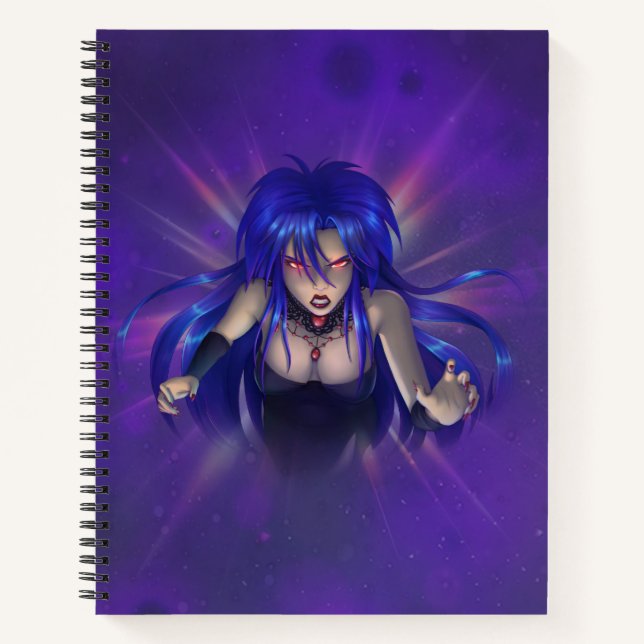 TSDS: Königin Irana Delphi Buchcover Art Notizbuch (Vorderseite)