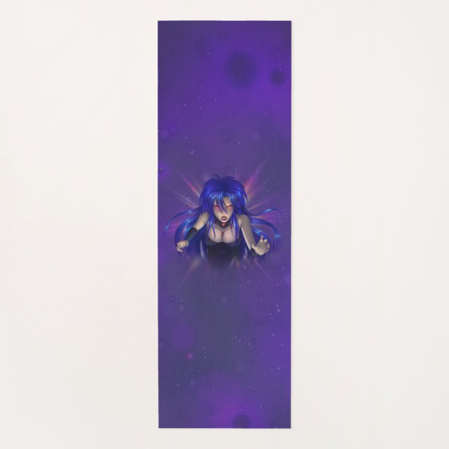 TSDS: Königin Irana Delphi Buchcover Art Yogamatte (Vorderseite)