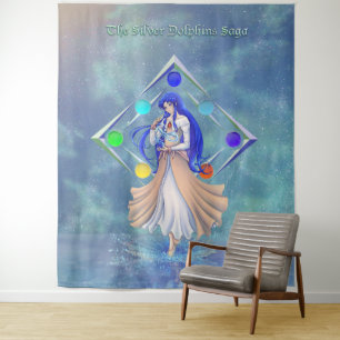 TSDS: Miral Akemi decken Art Solo Wasser ab Wandteppich