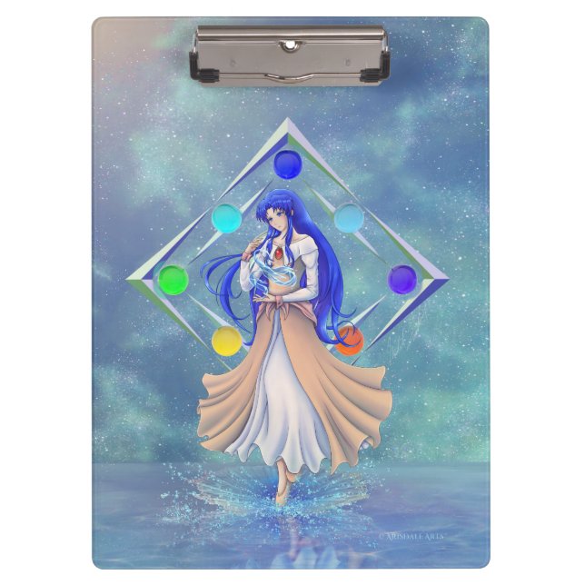 TSDS: Miral Akemi und Justin Arisdale Cover Art Klemmbrett (Vorderseite)