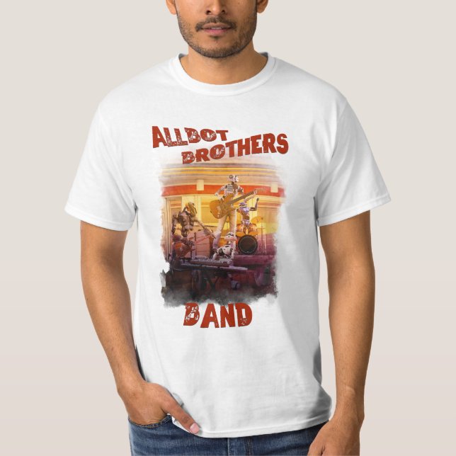Tshirt Allbot Brothers Band / Bobs Saucer Repair (Vorderseite)