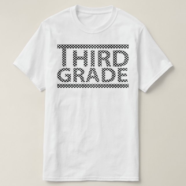 Tshirt der dritten Klasse, Shirt der dritten Klass (Design vorne)