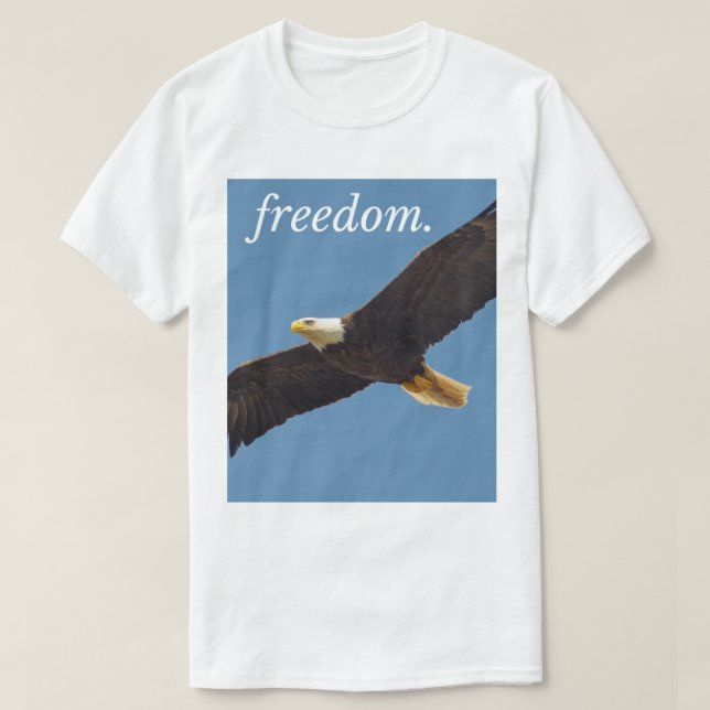 Tshirt for men dream freedom  (Design vorne)