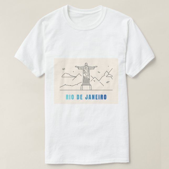 Tshirt for men rio de Janeiro brazil (Design vorne)