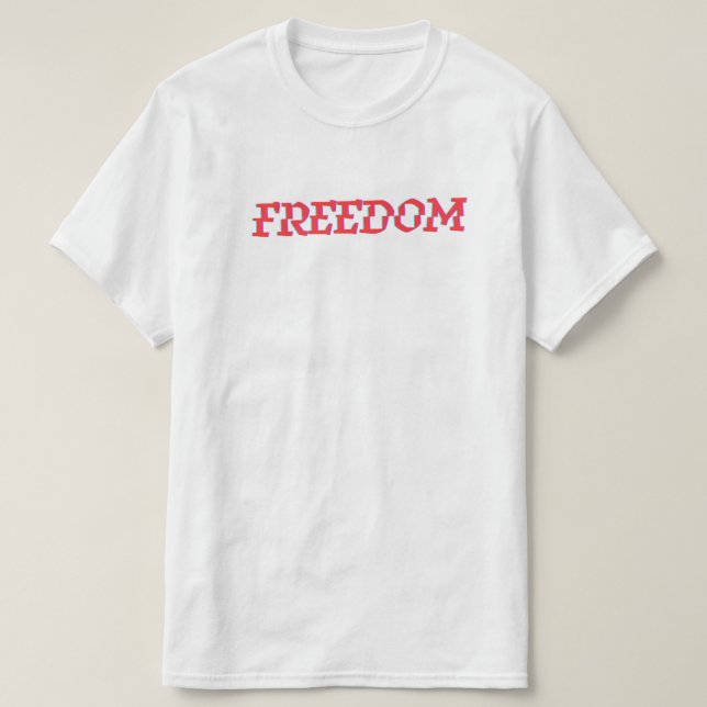 Tshirt "FREEDOM" (Design vorne)