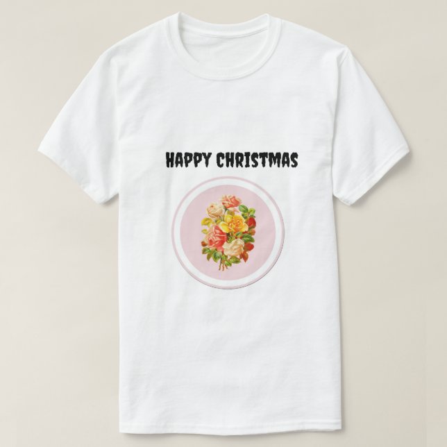 Tshirt fröhlich Weihnachten (Design vorne)