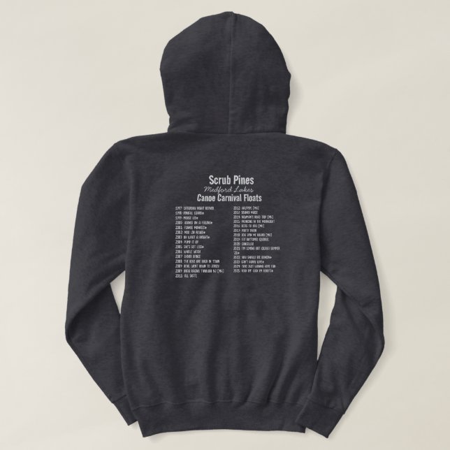 Tshirt /hoodie mit heller Schrift auf der Rückseit (Design Rückseite)