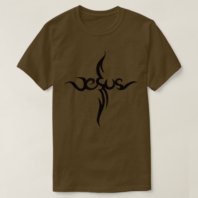 Tshirt mein Superheld ist Jesus, Glaube Liebe Gott (Design vorne)
