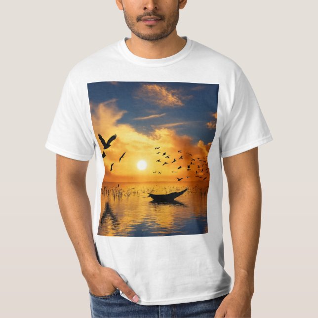 Tshirt Naturlandschaft (Vorderseite)