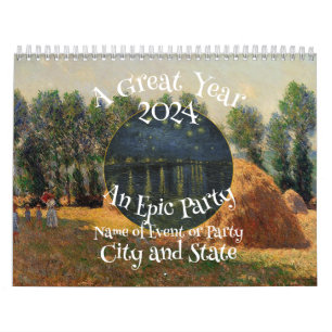 Tshirt Tasse Magnet 2024 Napkin Foto Poster Party Kalender