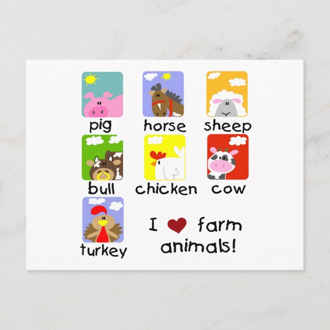 Tshirts und Geschenke für landwirtschaftliche Nutz Postkarte (Vorderseite)