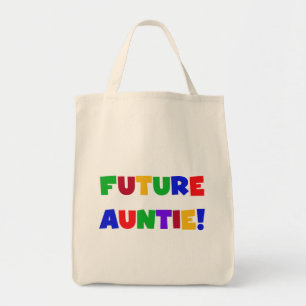 Tshirts und Geschenke für zukünftige Tante-Primärf Tragetasche