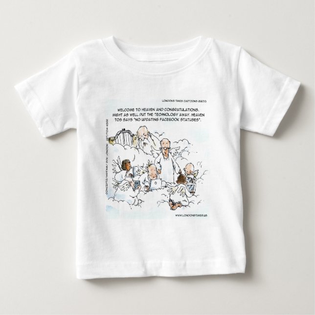 Tshirts von Londons Times-Cartoon (Vorderseite)