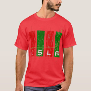 TSLA-Aktienkarte T-Shirt