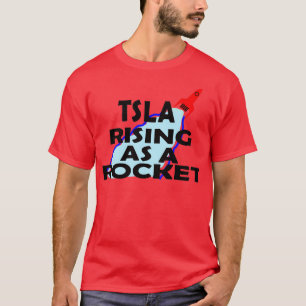 Tsla als Rakete 1 T-Shirt