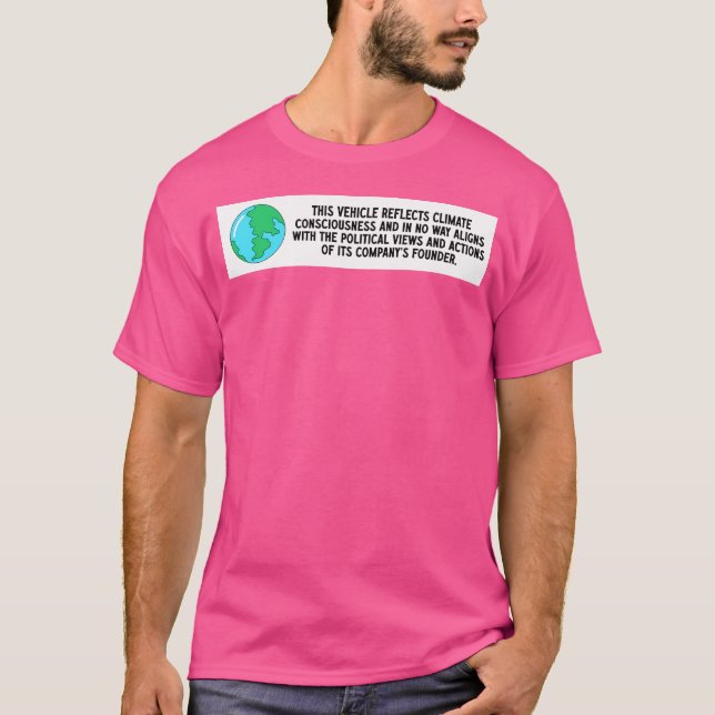 Tsla Stoßstange T-Shirt (Vorderseite)