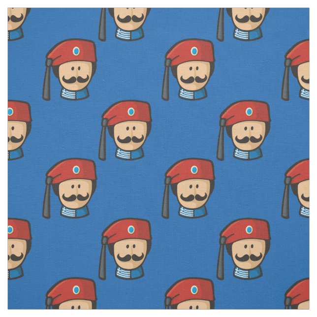 Tsolias Head Pattern Stoff (Muster)