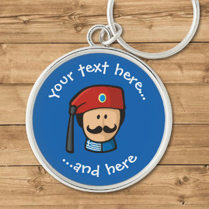 Tsolias Head Schlüsselanhänger