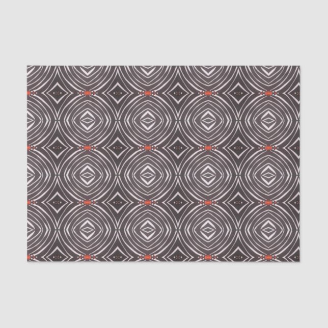 TSP,- 002 -, Tissue Paper - Afrika Reihen Seidenpapier (Vorderseite)