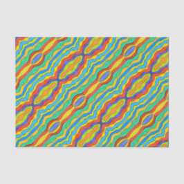 TSP,- 006 -, Tissue Paper - Rainbow Reihen Seidenpapier
