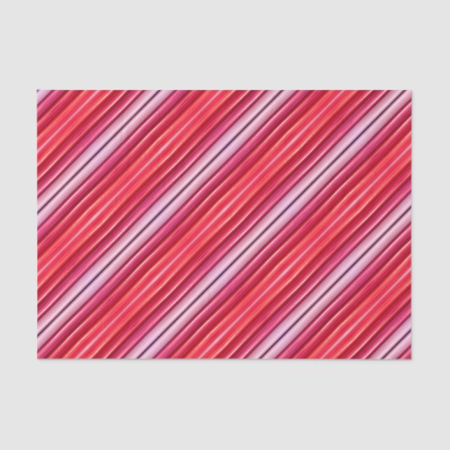 TSP - 0083 - Rotes und rosa Gewebe Seidenpapier (Vorderseite)