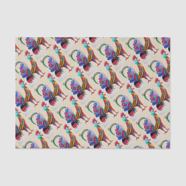 TSP - 0086 - Hahn - Seidenpapier (Vorderseite)