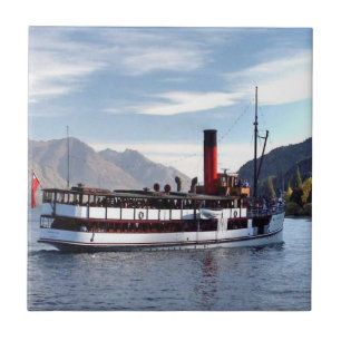 TSS Dampfschiff Earnslaw 1912 Fliese