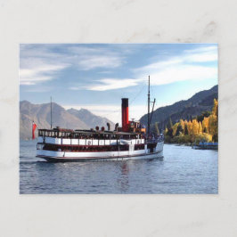 TSS Dampfschiff Earnslaw 1912 Postkarte