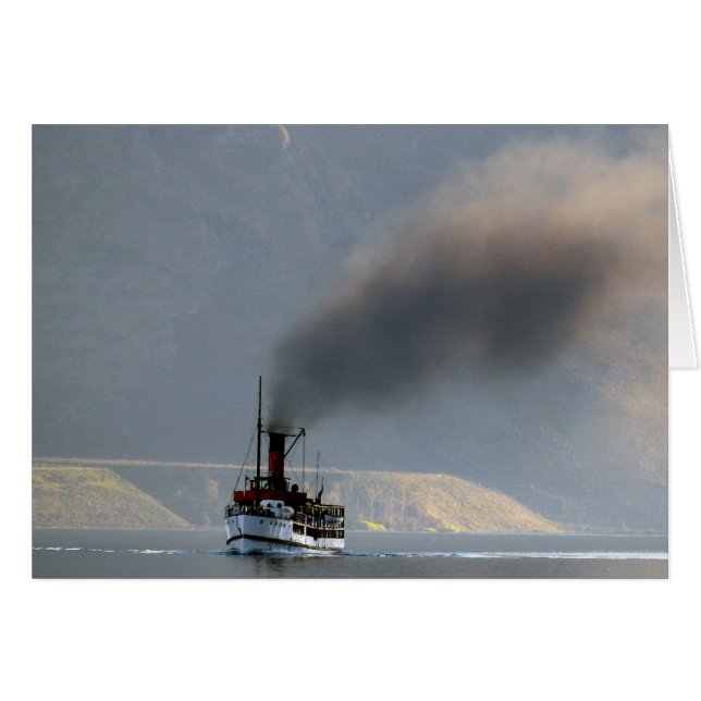 TSS Earnslaw Dampfschiff 1912 (Vorderseite (Horizontal))