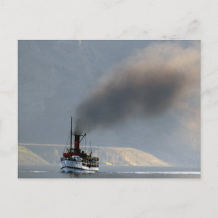 TSS Earnslaw Dampfschiff 1912 Postkarte