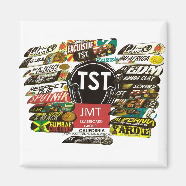 TST Angel Merchandise Skateboard Collection Magnet (Vorne)