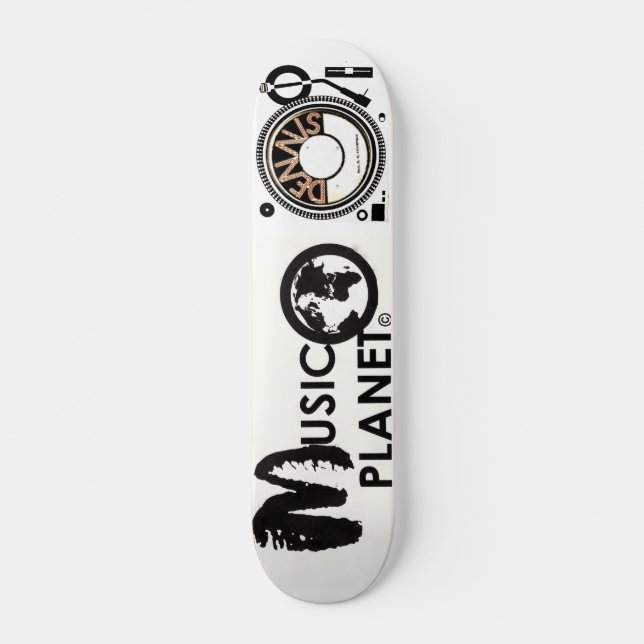 TST/DENNIS-Skateboard, 7¾ Zoll Deck Skateboard (Vorne)