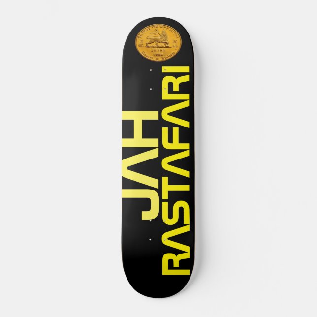 TST/JAH RASTAFARI Skateboard (Vorderseite)