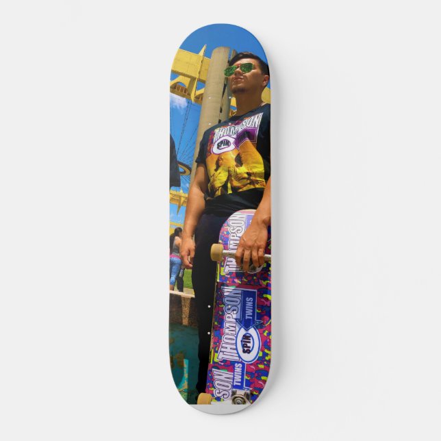 TST / JMT SKATEBOARDS ./ IPIX (Vorderseite)