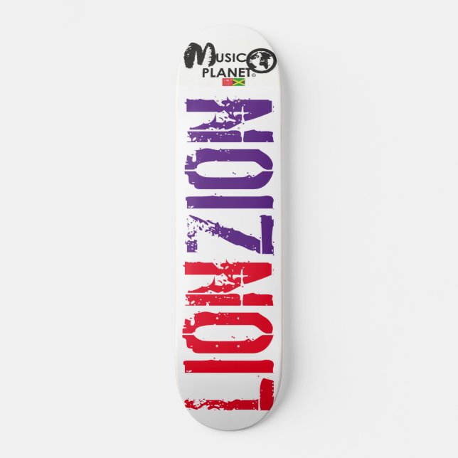 TST/LION ZION Skateboard (Vorderseite)
