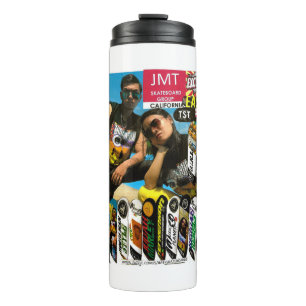 TST Queens Werbung. Thermosbecher