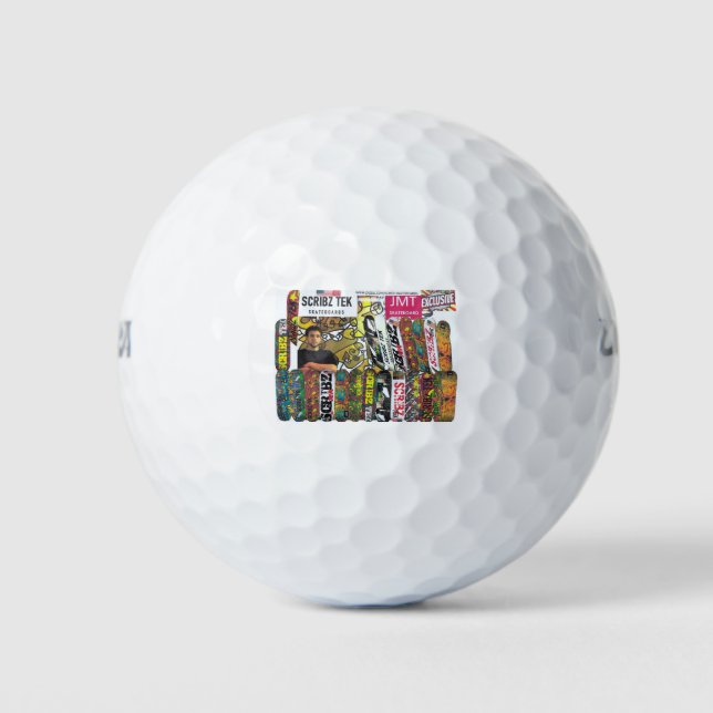 TST /SCRIBZ GOLFBALL (Vorderseite)