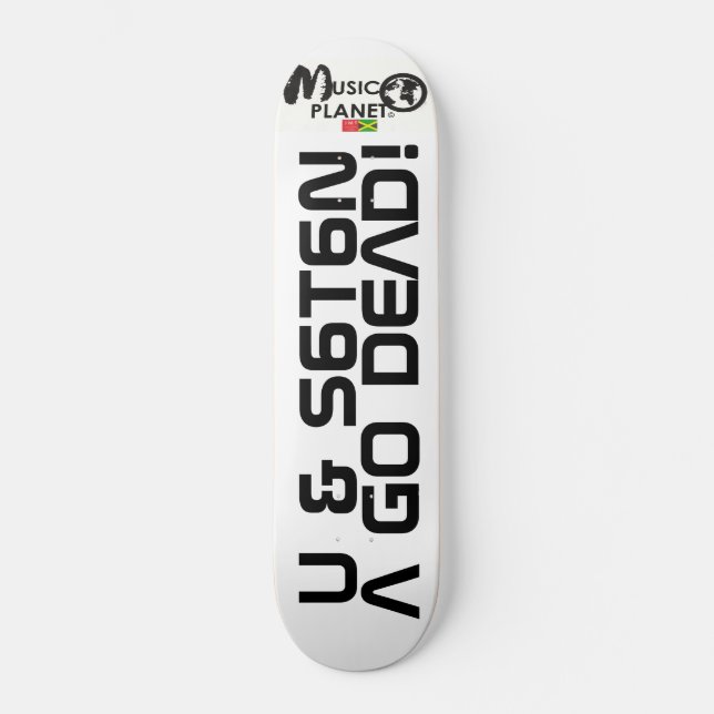 TST U & SATAN EIN TODES Skateboard (Vorderseite)