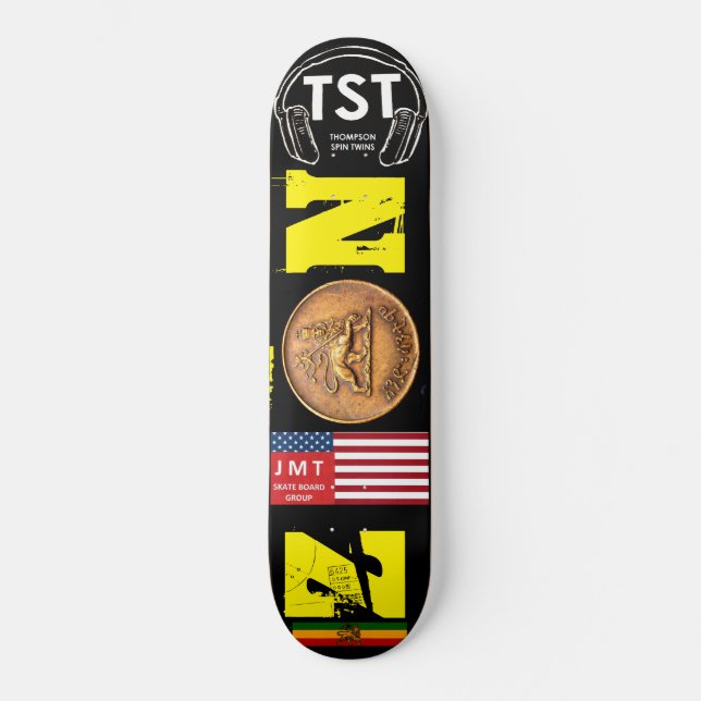TST ZION 2 OFFIZIELLES Skateboard (Vorderseite)