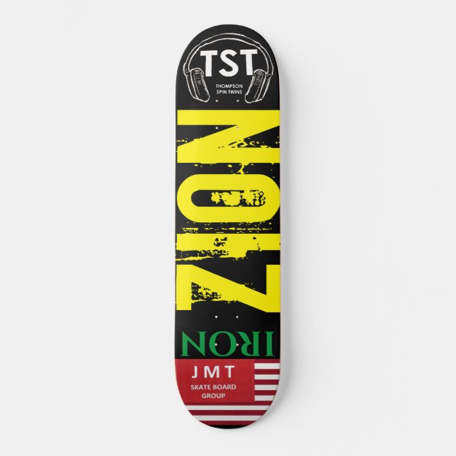 TST/ZION 3 Skateboard (Vorderseite)