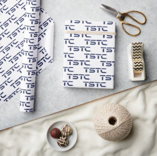 TSTC-Block-Logo Geschenkpapier