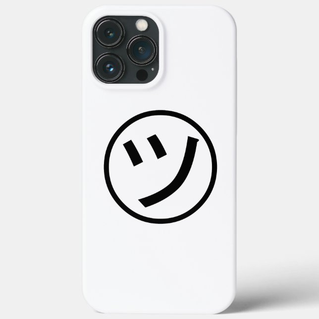 ㋡ Tsu Kana Katakana Lächeln Emoji / Emoticon Case-Mate iPhone Hülle (Rückseite)