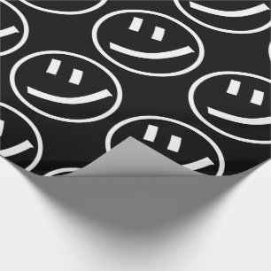 ㋡ Tsu Kana Katakana Lächeln Emoji / Emoticon Geschenkpapier